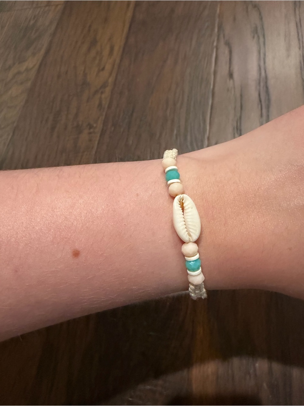 Puka shell bracelet
